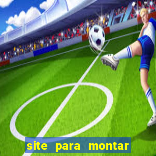 site para montar time de futebol